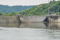 Staumauer Wintrich an der Mosel