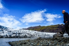 Gletzerzunge Flaajökull