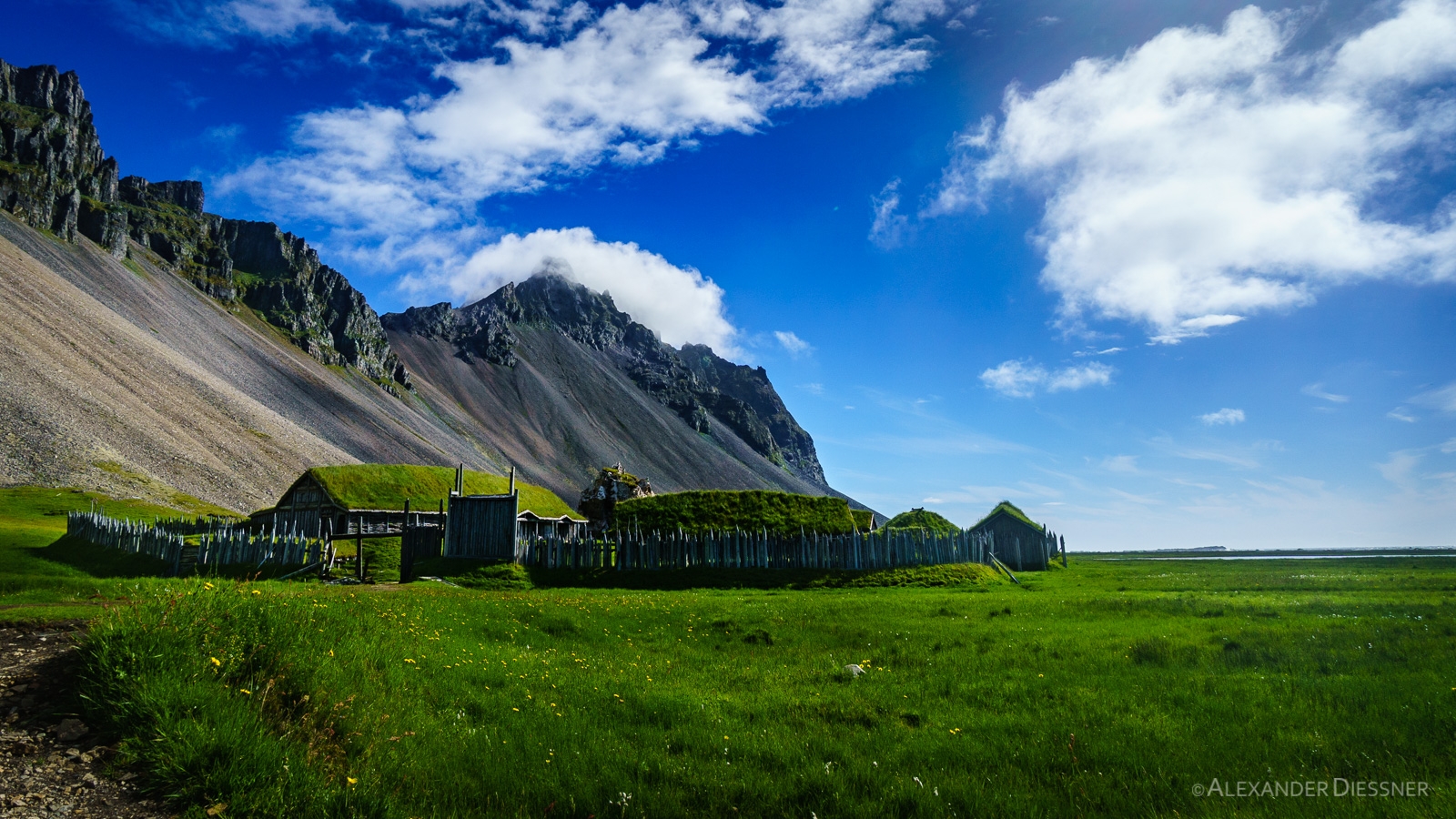 Stokksnes Wikingersiedlung