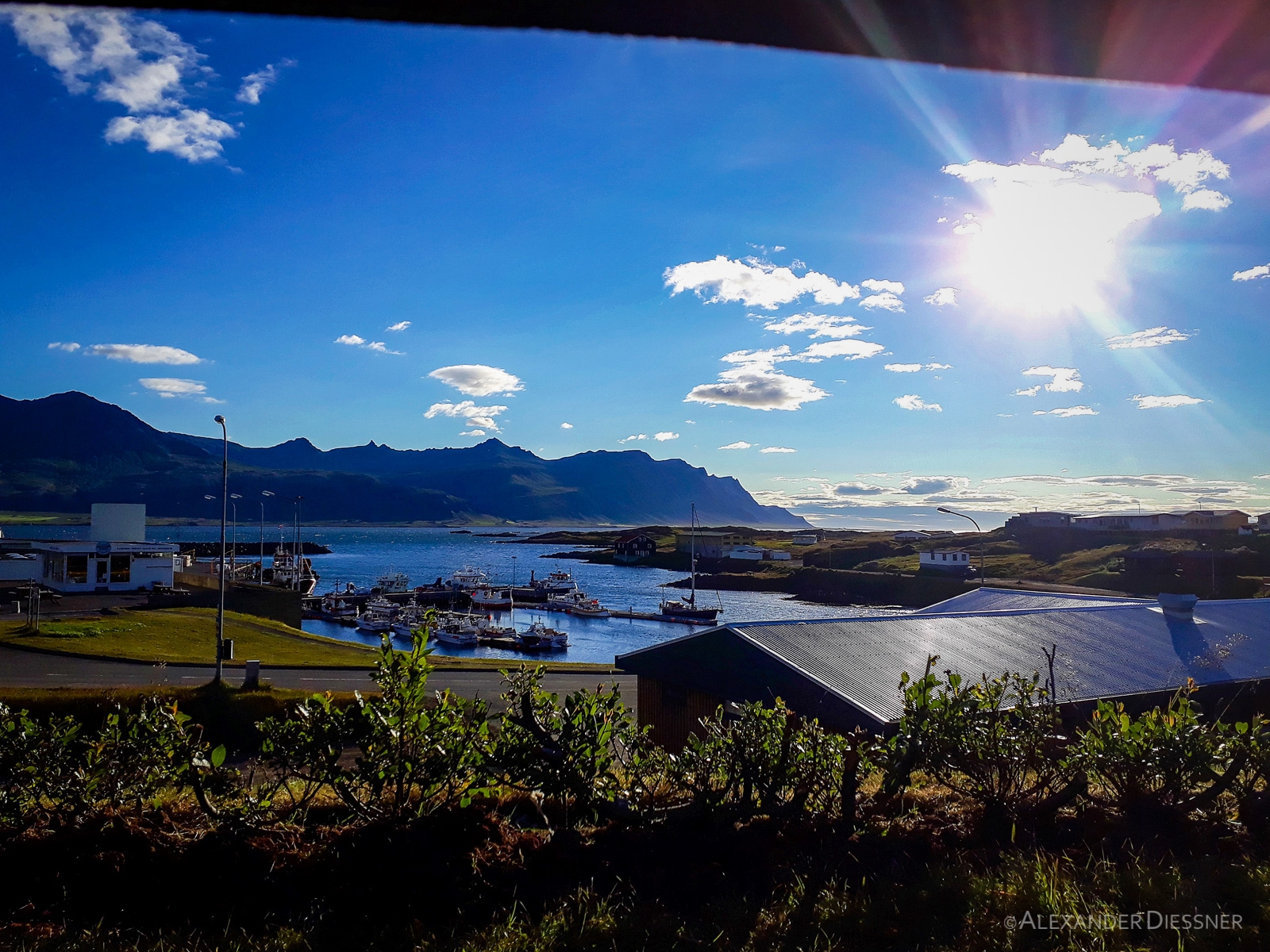 Djupivogur Zeltaussicht Camping