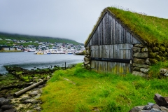 Hafen Klaksvik Färöer