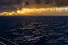 Smyrilline Norröna Sonnenuntergang