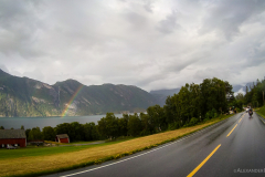 Eikesdalsvatnet Regenbogen