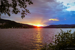 Lillehammer Sonnenuntergang