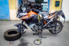 KTM Reifen auswuchten