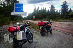 Grenze Norwegen Schweden 2016