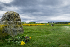 Culloden Battlefield Gedenkstein Clans